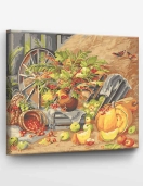 Tapyba pagal skaičius Turtingas ruduo 40x50 cm