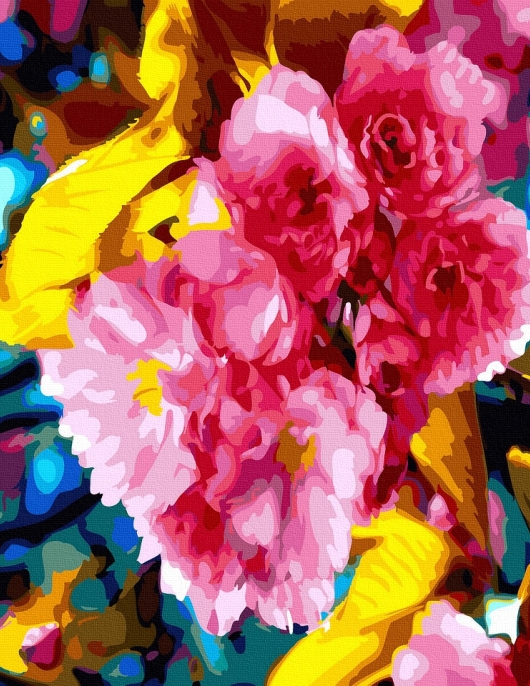 Tapyba pagal skaičius Sakuros žiedas 40x50 cm