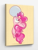 Tapyba pagal skaičius Pinkie tortas 40x50 cm