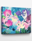 Tapyba pagal skaičius Mano mažasis ponis 40x50 cm