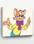 Tapyba pagal skaičius Katinas Leopoldas 40x50 cm