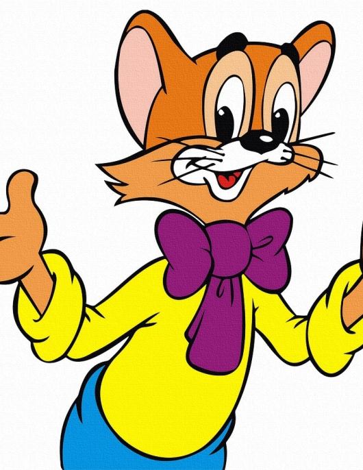 Tapyba pagal skaičius Katinas Leopoldas 40x50 cm