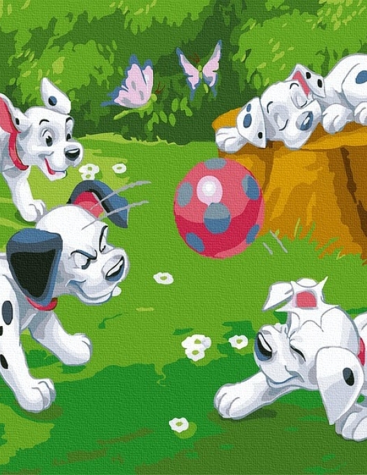 Tapyba pagal skaičius Žaidimas 30x40 cm