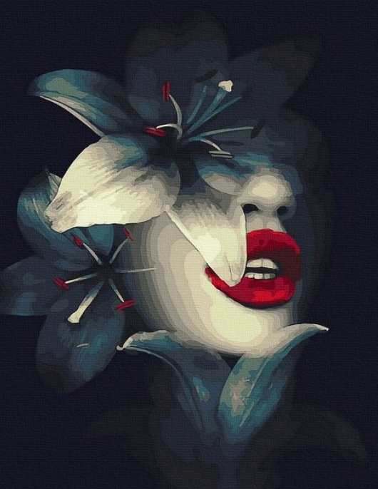 Tapyba pagal skaičius Lily Whisper 40x50 cm