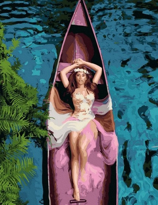 Tapyba pagal skaičius Kanojos atspindys 40x50 cm