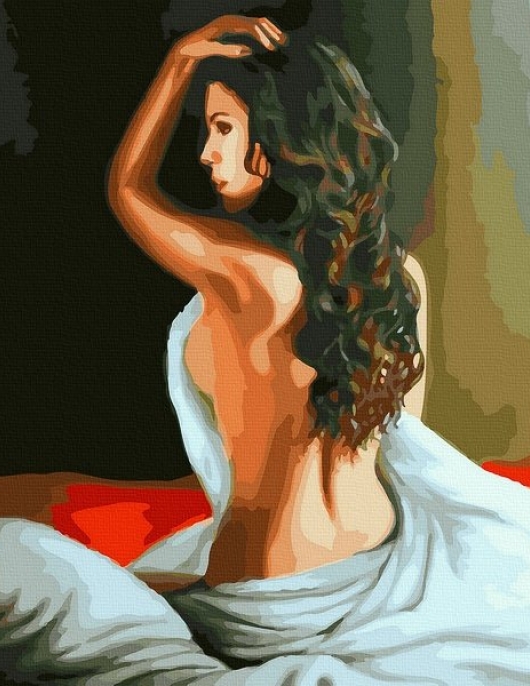 Tapyba pagal skaičius Ryto gražuolė 40x50 cm Tapyba pagal skaičius Ryto gražuolė 40x50 cm