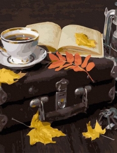 Tapyba pagal skaičius Rudens komfortas 40x50 cm