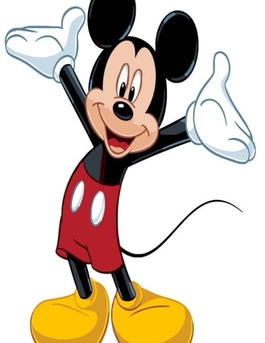 Tapyba pagal skaičius Laimingos pelės personažas 20x30 cm