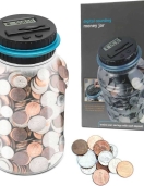 Taupyklė, skaičiuojanti Euro monetas